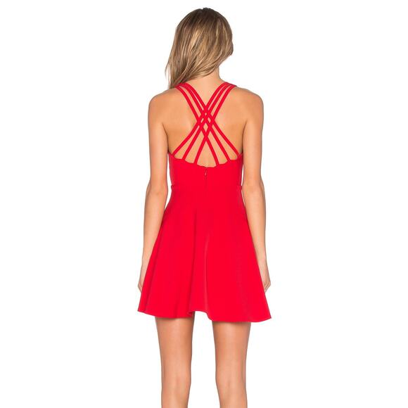 Revolve | NBD | Ride or Die Mini Dress in Red | Size Small - Picture 3 of 8